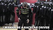 celebrity driving GIF by Brimstone (The Grindhouse Radio, Hound Comics)