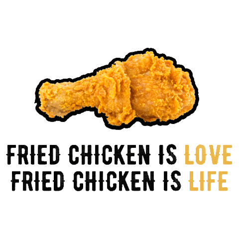 Fried Chicken Love Sticker by Texas Chicken Singapore