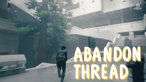 Ps4 Abandon Thread GIF by PlayStation