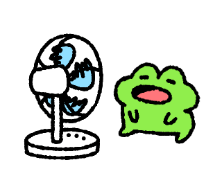 Summer Illustration Sticker