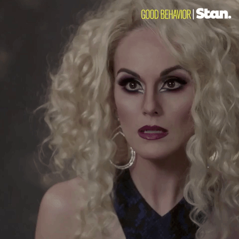 good behavior only on stan GIF by Stan.
