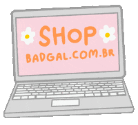 Text Shop Online Sticker by Loja Bad Gal