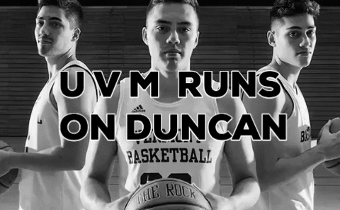 march madness duncan GIF by University of Vermont