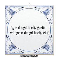 Respect Trots Sticker by Tegelspreuken.nl
