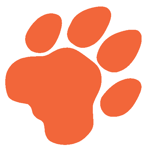 Tigers Sticker by Suffield Academy