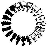 lzyvisual logo sketch distort lzy Sticker