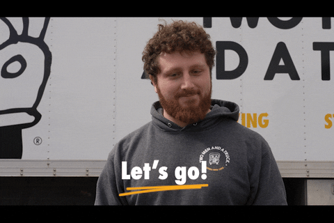 Happy Lets Go GIF by TWO MEN AND A TRUCK®