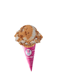 Happy Ice Cream Sticker by BaskinRobbinsCanada