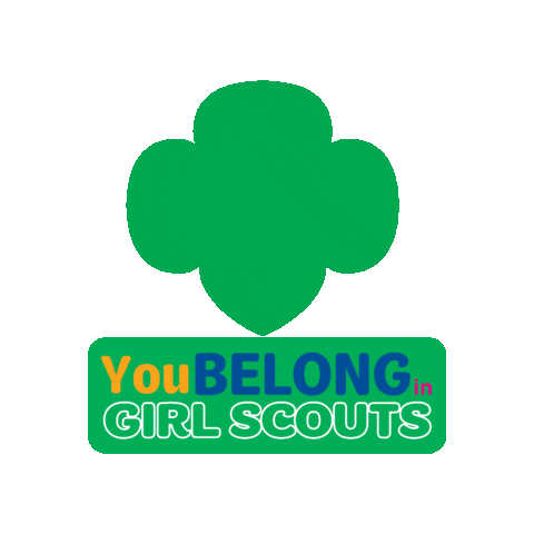gscnc giphygifmaker girl scouts girlscouts girl scout Sticker