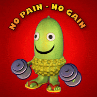 No Pain No Gain Exercise GIF