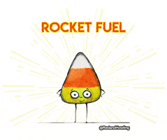 Candy Corn Halloween GIF by Red & Howling