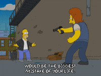 homer simpson snake GIF