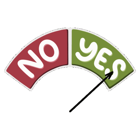 Yes Or No Decision Time Sticker by NiaGichi