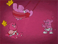 care bears rainbow GIF