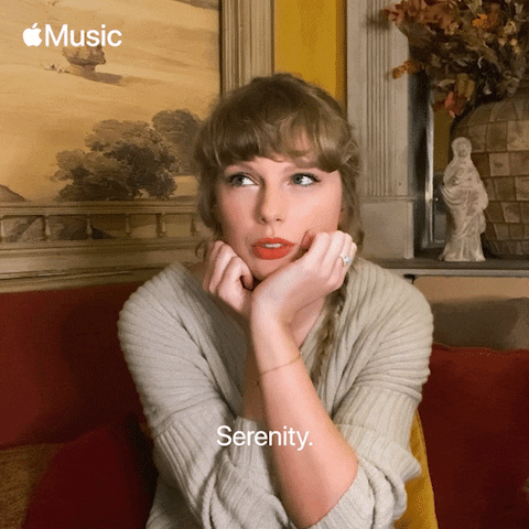 Relaxed Taylor Swift GIF by Apple Music