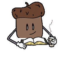 Bible Study Coffee Sticker by Oaks International @ Ualbany