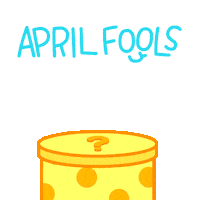 April Fools Surprise Sticker by DINOSALLY