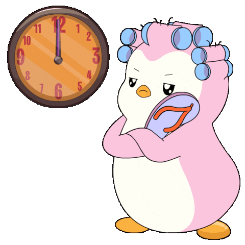 Angry Hurry Up Sticker by Pudgy Penguins