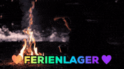jugendleiter fire camp jugendarbeit camp fire GIF