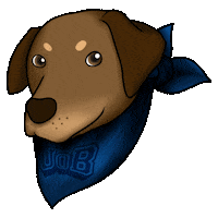 Dog Wow Sticker by UoB of California