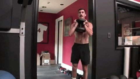 nadyapominova giphygifmaker sport squats athlean-x GIF