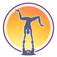Handstand Acro Yoga Sticker by Satya Jotpal