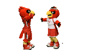 Big Red Lu Sticker by Lamar University