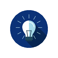 Idea Bulb Sticker by Advanced Systems SpA