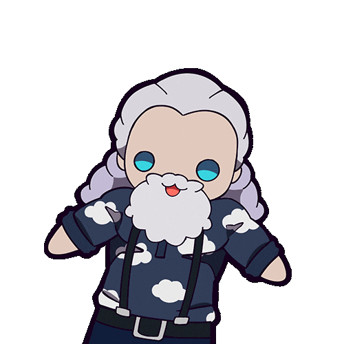 Happy Jump Sticker