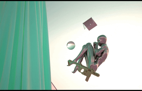 loop 3d art GIF by Pastelae