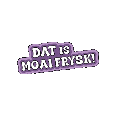 Logo Frysk Sticker by Dat is moai Frysk!