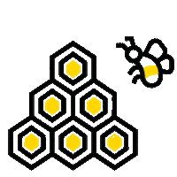 Bee Honey Sticker by LashBeePro