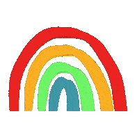 Happy Rainbow Sticker