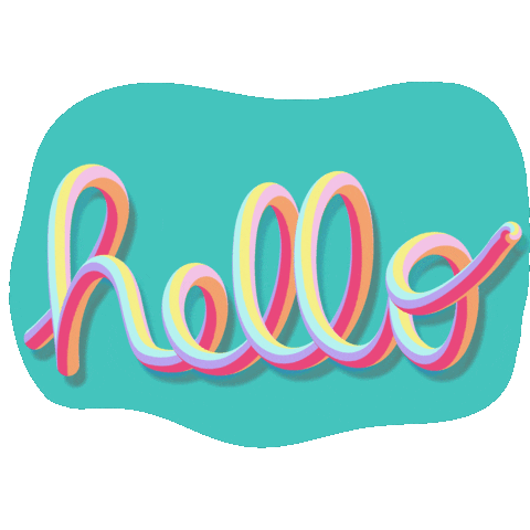 Hello Sticker