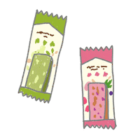 GranolaHouse joy discover matcha plum Sticker