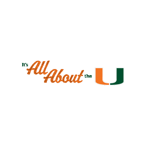 Miamihurricanes Theu Sticker by University of Miami Alumni Association