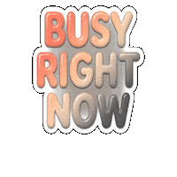 Working Do Not Disturb Sticker by Flowpio