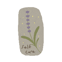 PentaLabOfficial relax self care routine lavender Sticker