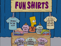 confused bart simpson GIF