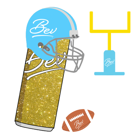 Football Wine Sticker by Drink Bev
