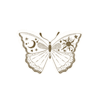 Magic Butterfly Sticker