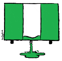 Green White Green Art Sticker by Sam Omo