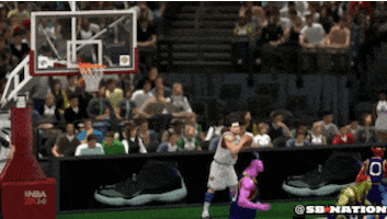 video games basketball GIF by SB Nation