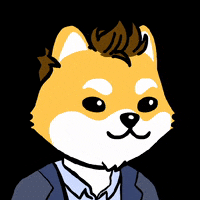 DogelonMars dog meme crypto think GIF
