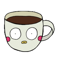 Coffee Mondays Sticker by Jimmy Joy