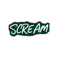 screamgbg screamgbg screamagency Sticker