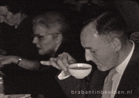 Drink Tea Pink GIF by BrabantinBeelden