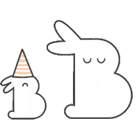 Happy Birthday Party Sticker by SuperBottoms