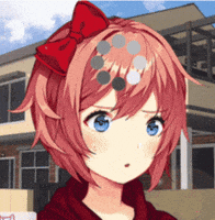 Sayori Ddlc GIF