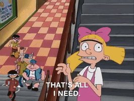 hey arnold nicksplat GIF